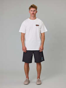 CRACKS & CREVASSES SEA TEE - WHITE