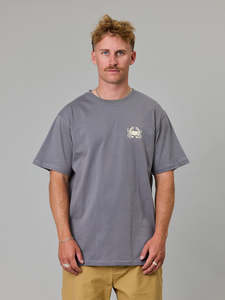 PADDLE CRAB SEA TEE - CHARCOAL