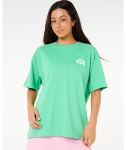Tees 1: LUXE SURF HERITAGE TEE - IRISH GREEN