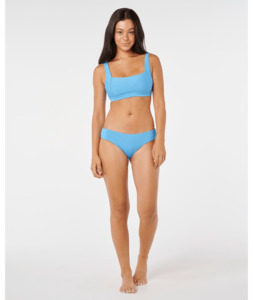 PREMIUM SURF D-DD CROP - AZURE BLUE