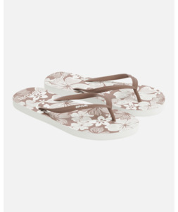 MIXED BLOOM OPEN TOE - BROWN