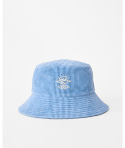 Accessories: ICONS OF SURF BUCKET HAT - CORNFLOWER BLUE