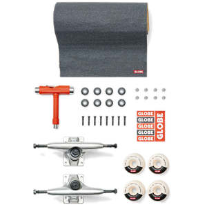Globe: EVERYTHING BUT THE DECK KIT - RAW FINISH