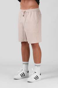 Linen Short - Natural Marl