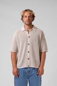 Rpm: Crochet Shirt - Natural