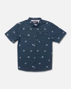FLAGSHIP UV BUTTON UP - MIDNIGHT NAVY