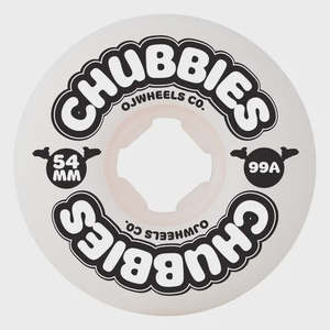Wheels: 54 CHUBBIES WHITE 99A