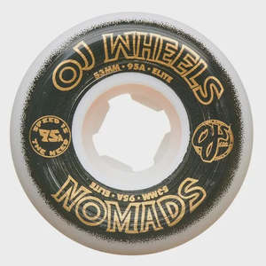 53MM ELITE WHITE NOMADS 95A OJ WHEELS