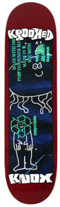 Skate: Krooked Deck Tom Knox Recycled 8.5