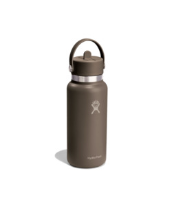 Drink Bottles: 32 Oz Wide Flex Straw Cap - Sandpiper