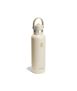 Drink Bottles: 21 Oz Standard Flex Straw Cap - Coconut