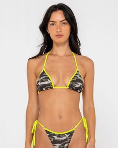 TANK GIRL MULTIWAY BIKINI TOP-CAMO