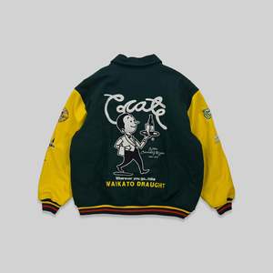 Tops: CRATE X WILLIE THE WAITER LIMITED EDITION LETTERMAN JACKET