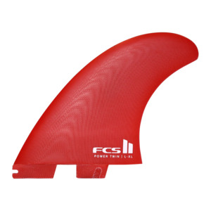 Surf Fins: FCS II Harley Ingleby Twin PG L-XL Red Fins - Red