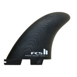 FCS II Harley Ingleby Quad PG Large Smoke Fins - Smoke