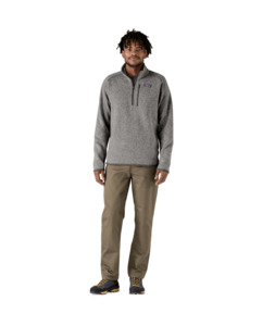 Mens: M's Better Sweater 1/4 Zip - Stonewash