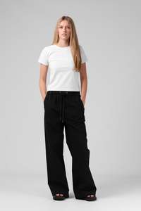 Womens Pants: Relax Pant - Black