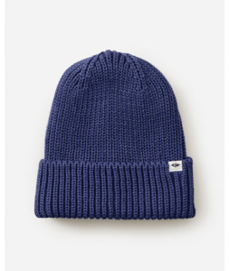 PREMIUM SURF SHALLOW BEANIE - Washed Navy