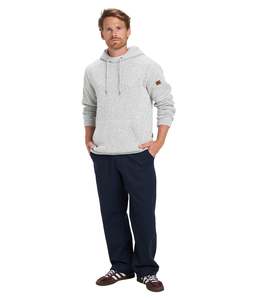 Fleece: KELLER HOODIE - LIGHT GREY HEATHER