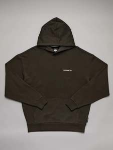 Fleece: J.A.FISHERMAN SOUTH HOOD - EARTH