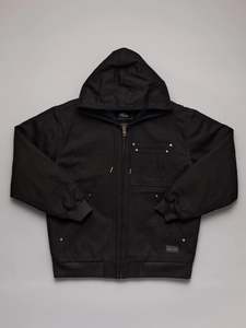 Tops: STATEN BOMBER JACKET - BLACK