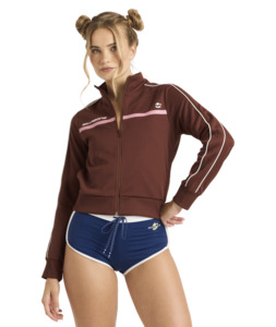 SUPALOVE FULL ZIP JACKET - CHOC CHIP