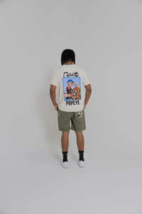 CRATE X POPEYE CAPTAIN T-SHIRT - TOFU