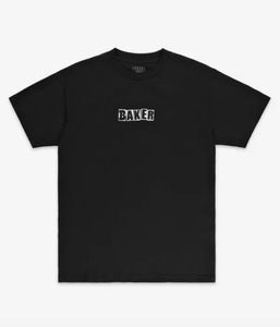 Tees: BAKER TEE BRAND LOGO BLK