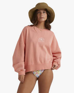 Fleece 1: SALTY BABE CABO CREW - SWEET PEACH