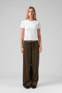 Womens Pants: Norma Pant - Dark Olive