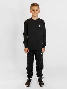 VOLOGO FLEECE PANT YOUTH - Black