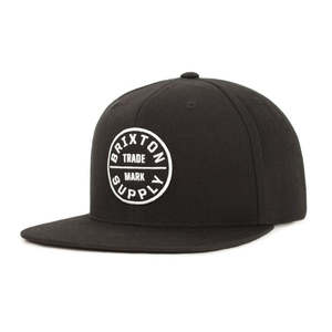 Headwear: OATH III SNAPBACK - Black