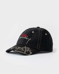 Headwear: SHREDDER 6 PANEL CAP - BLACK