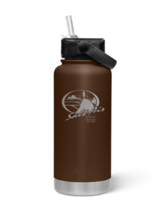 950ml Insulated Sports Bottle x Salt Air - Chocolate