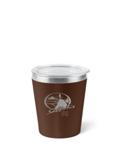 8oz Insulated Coffee Cup x Salt Air - Chocolate