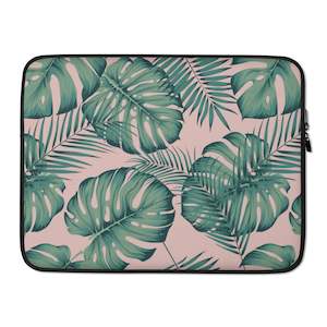 Lucky You: Laptop Sleeve - Pink Palms