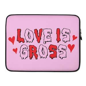 Lucky You: Love is Gross - Laptop Sleeve