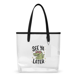 Business Market Must Haves: Clear tote bag - SYLA