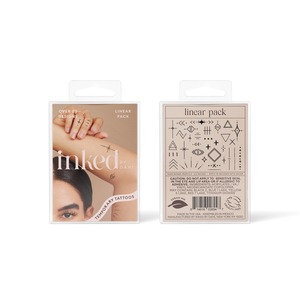 Linear Temporary Tattoo Pack