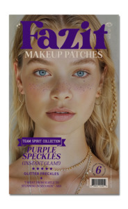Purple Spirit Speckles Makeup Patches