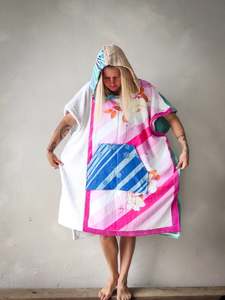 Salt Aotearoa: Handmade Up-cycled Hoody Towels