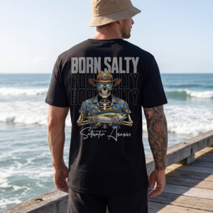 T-Shirts: Born Salty Tee