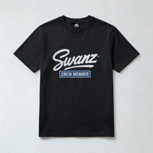 SWANZ CREW Short sleeve tee