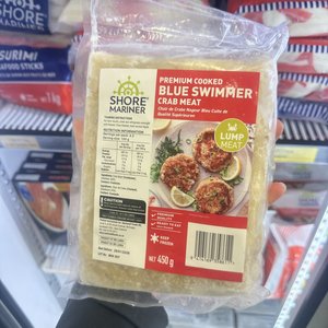 All Fresh Fish — Seafood — Saltwater Seafoods: Cooked Blue Swimmer Crab Meat - Saltwater Seafoods NZ