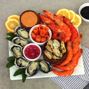 All Fresh Fish — Seafood — Saltwater Seafoods: Seafood Platter - Saltwater Seafoods NZ