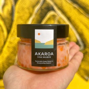 All Fresh Fish — Seafood — Saltwater Seafoods: Salmon Caviar (Akaroa) - Saltwater Seafoods NZ