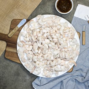 All Fresh Fish — Seafood — Saltwater Seafoods: Broken Prawn Meat Raw 1KG - Saltwater Seafoods NZ