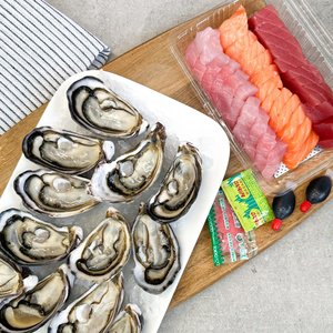 Products: Oysters & Sashimi - Saltwater Seafoods NZ