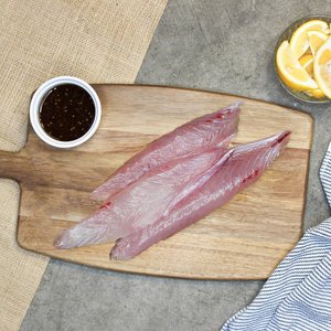 All Fresh Fish — Seafood — Saltwater Seafoods: Kingfish Fillets (Skinned & Boned) - Saltwater Seafoods NZ