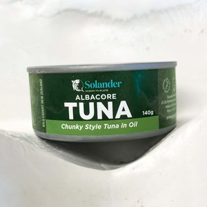 All Fresh Fish — Seafood — Saltwater Seafoods: Canned Albacore Tuna (White Tuna) - Saltwater Seafoods NZ